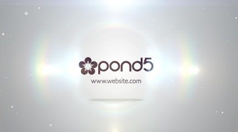 Rainbow Circle Corporate Logo - Simple Rainbow Corporate Rotate Glossy Bounce Logo Sting After