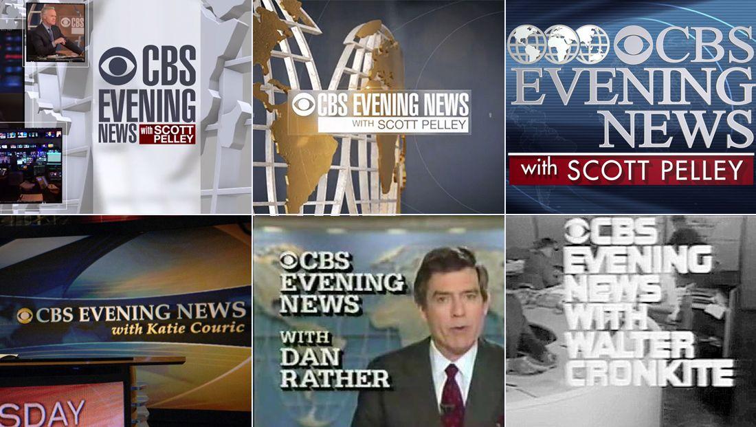 CBS News Logo - A look back at the 'CBS Evening News' logo designs