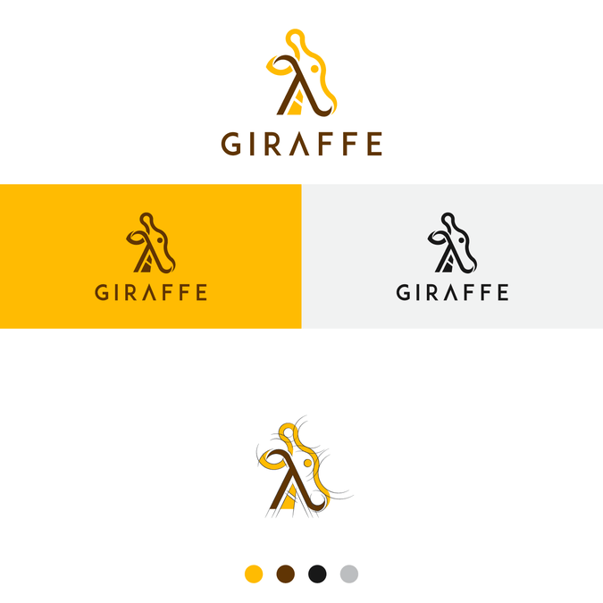 Giraffe Logo - Design a giraffe logo in the form of the lambda calculus sign | Logo ...