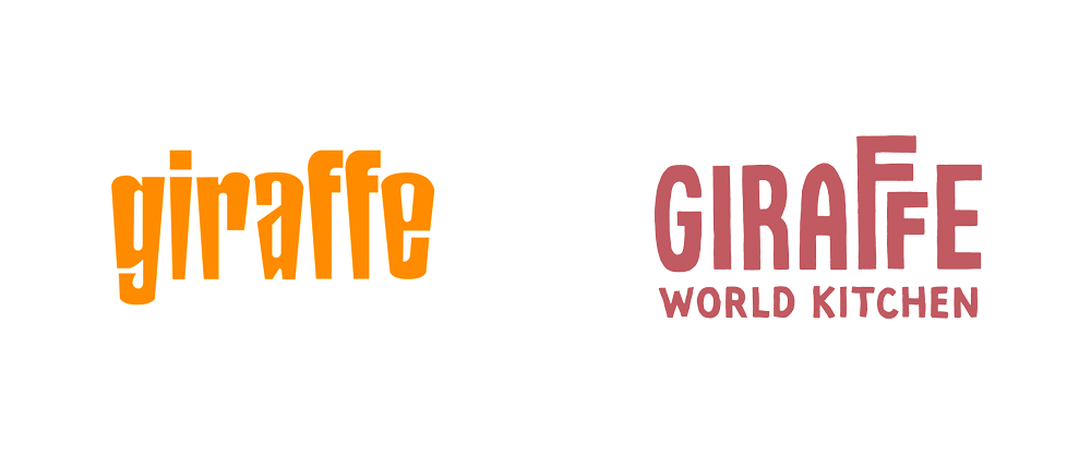 Giraffe Logo - Brand New: New Name, Logo, and Identity for Giraffe World Kitchen by ...