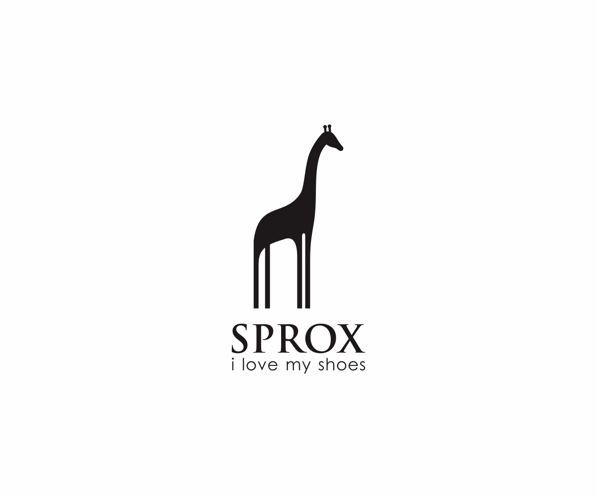 Giraffe Logo - Elegant, Feminine, Footwear Logo Design for graceful like a giraffe ...