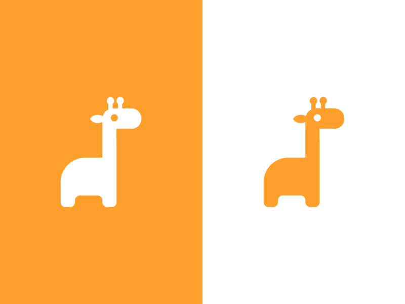 Giraffe Logo - Giraffe / logo design by Deividas Bielskis | Dribbble | Dribbble