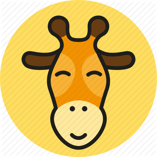 Giraffe Logo - Animal, cute, giraffe, logo, media, wild, zoo icon