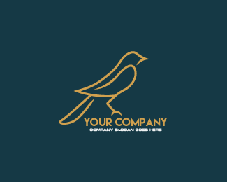 Gold Bird Logo - LOGO GOLD BIRD Designed by kukuhart | BrandCrowd
