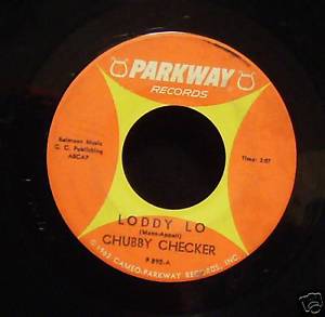 Parkway Records Logo - CHUBBY CHECKER PARKWAY RECORDS 45 RPM