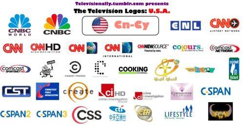 All TV Channels Logo - Televisionally — American Television Logos: the complete collection...
