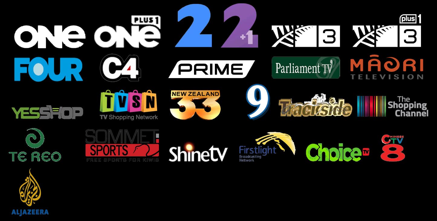 All TV Channels Logo - New Zealand TV Channels Logos