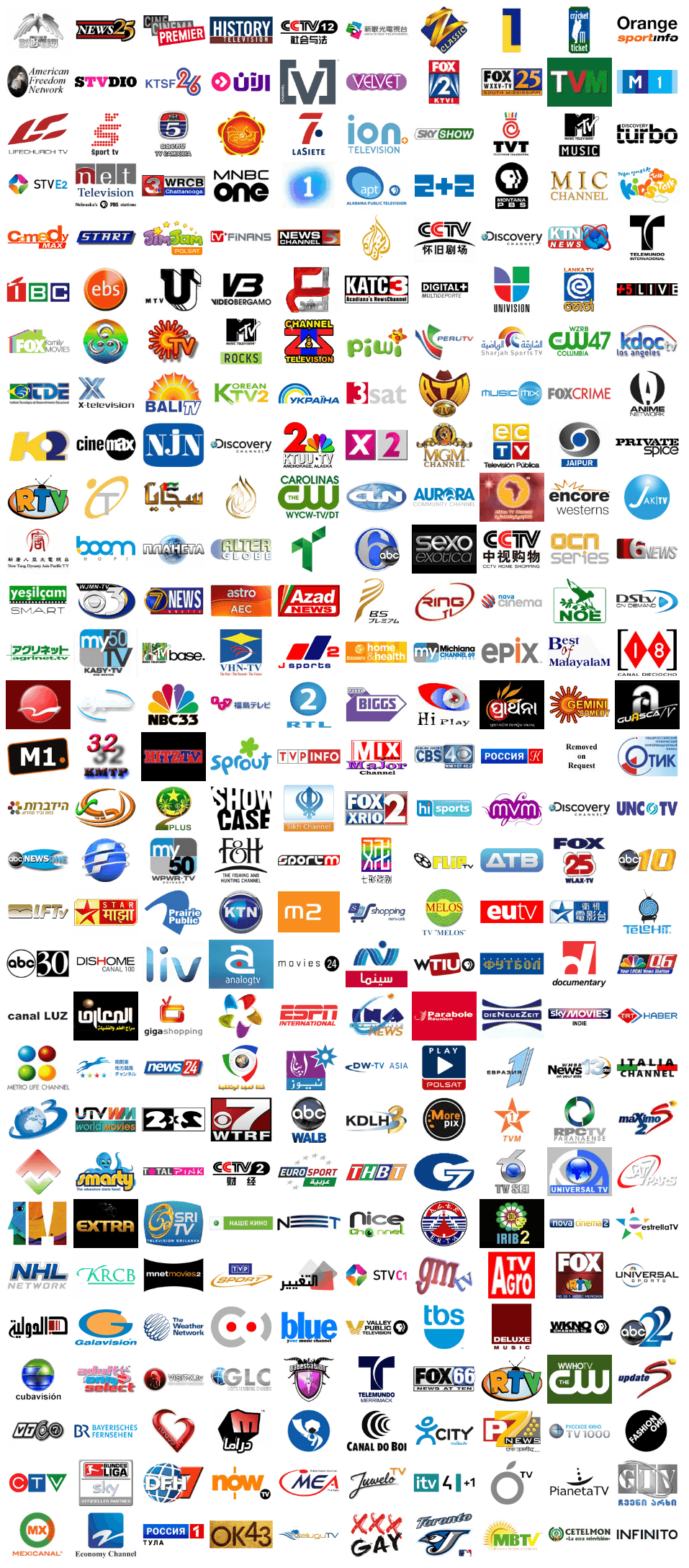 Tv Channel Logos And Their Names