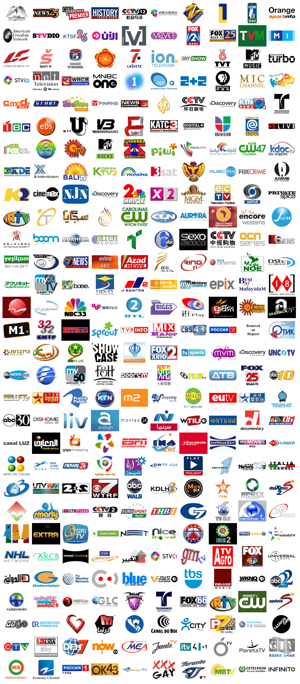 All TV Channels Logo LogoDix