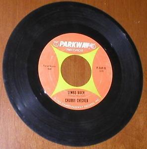 Parkway Records Logo - Limbo Rock/Popeye ~ Chubby Checker - Parkway Records P-849 7 Inch 45 ...