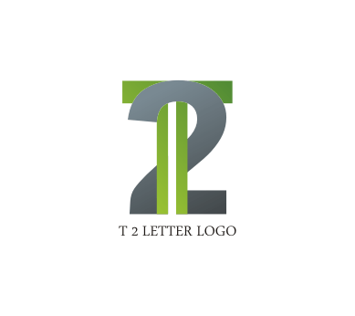 2- Letter Logo - T 2 letter logo design download | Vector Logos Free Download | List ...