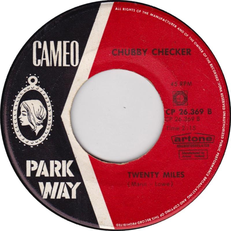 Parkway Records Logo - 45cat - Chubby Checker - Let's Limbo Some More / Twenty Miles ...