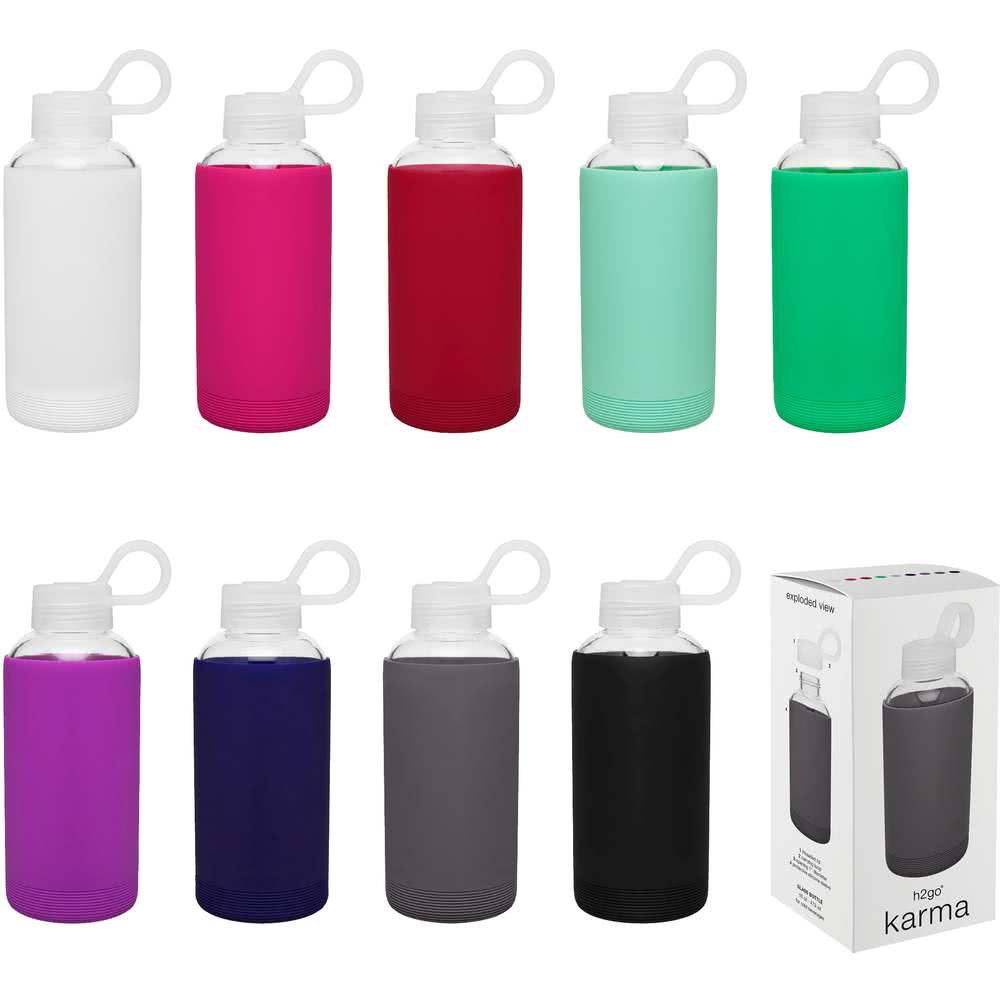 Karma Water Logo - Promotional 16 Oz. h2go Karma Water Bottles with Custom Logo for ...