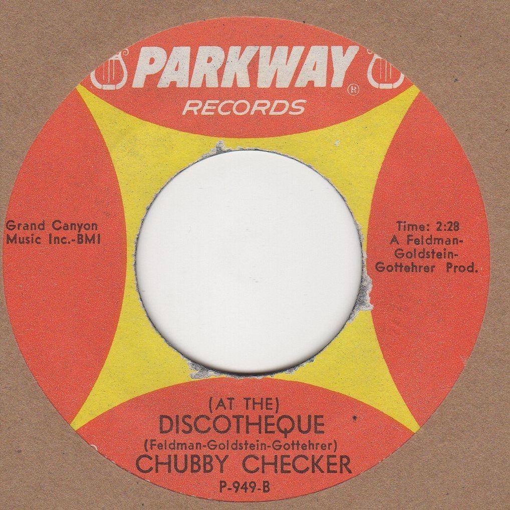 Parkway Records Logo - Chubby Checker At The Discotheque Parkway Records Soul Northern ...