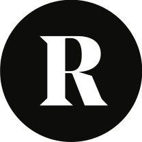 Black and White R Logo - Home