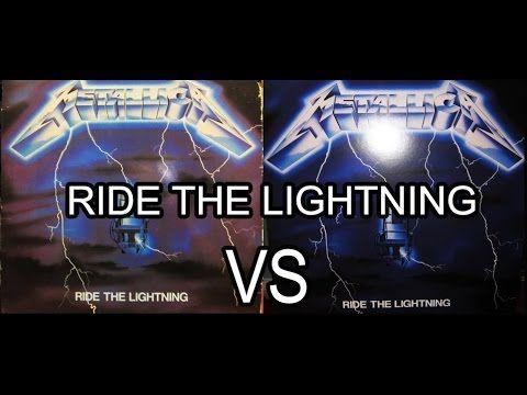 Metallica Original Logo - METALLICA- RIDE THE LIGHTNING 1984 Vinyl VS. 2016 Remastered Vinyl