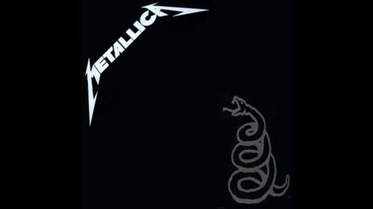 Metallica Original Logo - Metallica- Black album (Full album) - YouTube