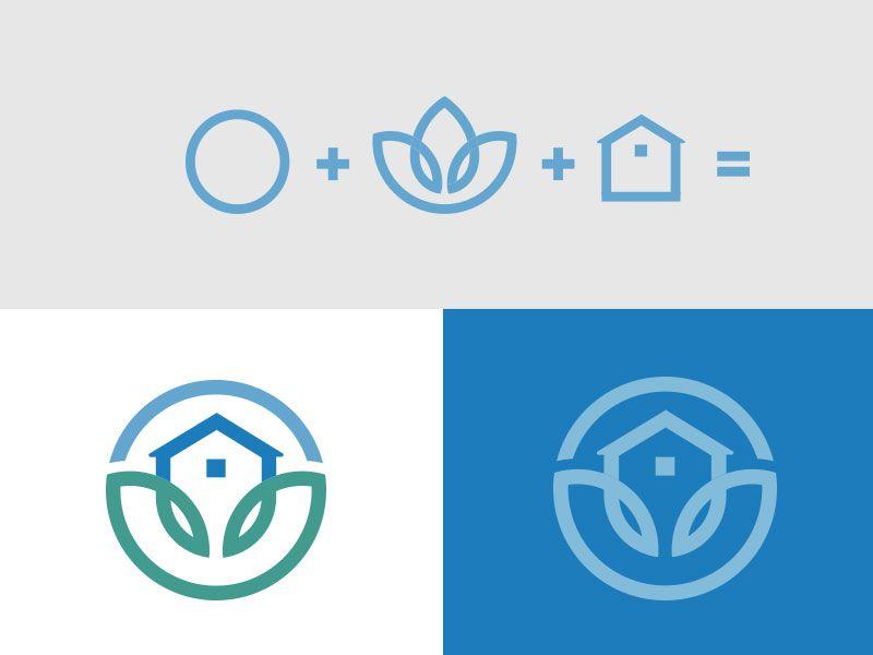 Circle House Logo - The Healthy Home | Healthcare Branding | Pinterest | Logo design ...