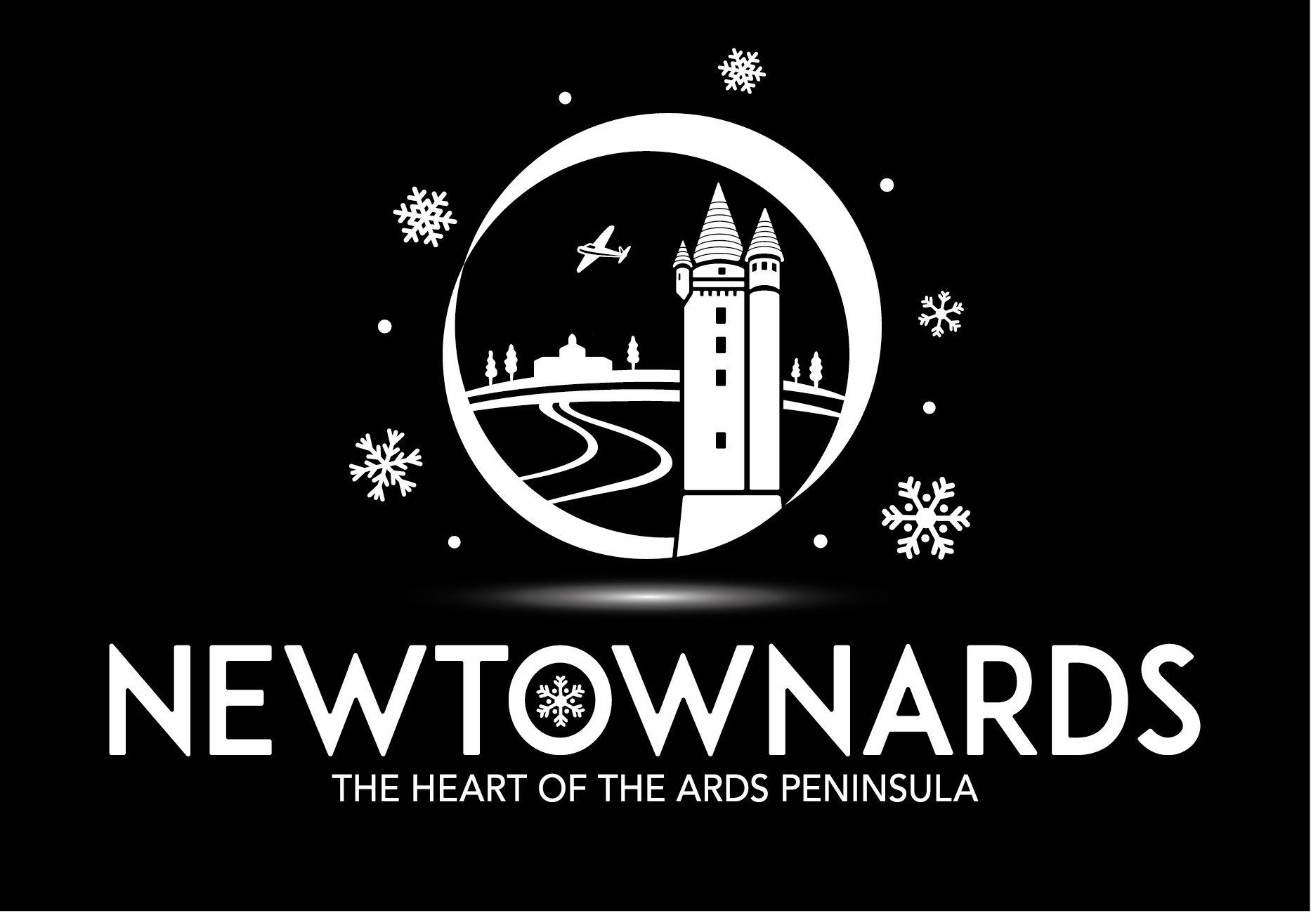 Black and White R Logo - Town Centre Christmas Marketing. Ards and North Down Borough Council