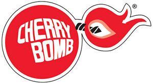 Cherry Bomb Exhaust Logo - Cherry Bomb Exhaust Sticker Decal | eBay