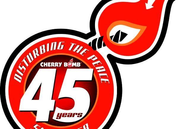 Cherry Bomb Exhaust Logo - Cherry Bomb Exhaust Celebrates 45 Years