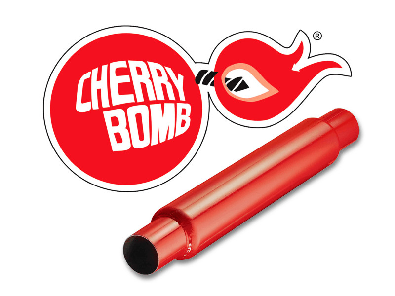 Cherry Bomb Exhaust Logo - Cherry Bomb Glasspack at Viper Motorsports Weatherford, TX