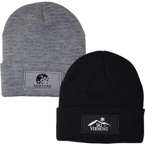 Beanie with Logo - Promotional Knit Hats with Custom Logo for $4.74 Ea.