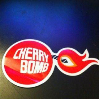 Cherry Bomb Exhaust Logo - Free: Cherry Bomb Glass pack Exhaust Window Decal - Other Car Items ...