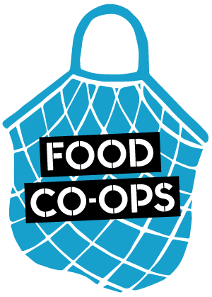 Blue and Green Food Logo - Food co-ops toolkit | Sustain