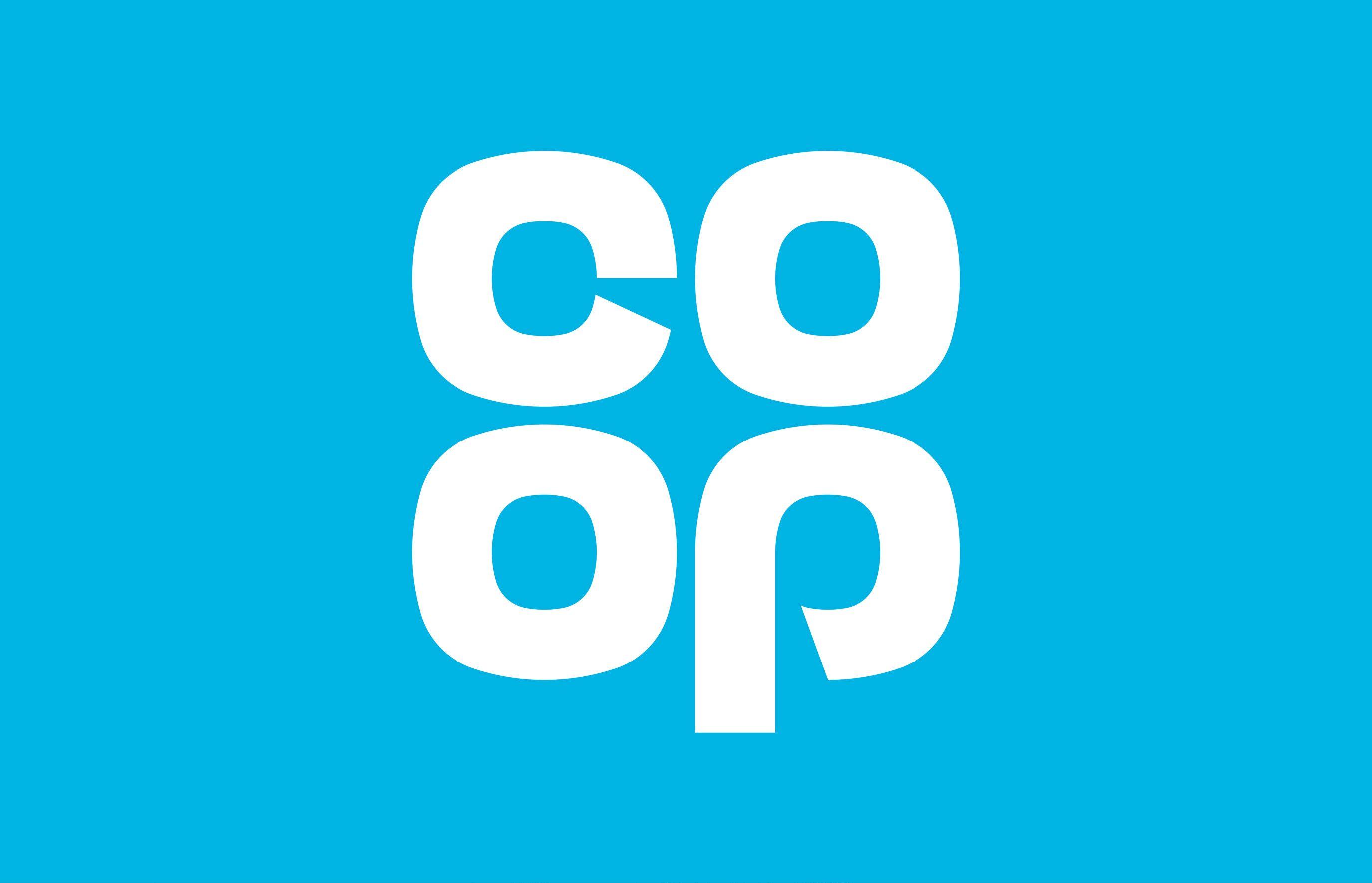 Blue and Green Food Logo - Co-op restructures, rebrands and revives 1968 logo – Design Week