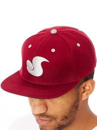 Burgandy and Grey Logo - Promotions DVS Burgundy Grey Big Logo Snapback Cap - L3634, High Quaity