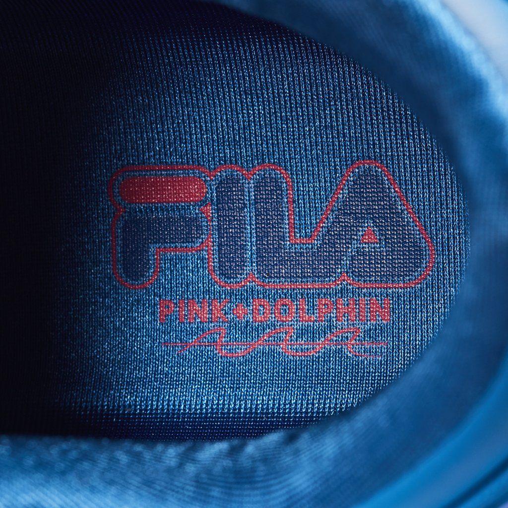 Pink Dolphin Ghost Logo - FILA® x Pink Dolphin T1 Mid Ghost in Blue – Pink+Dolphin
