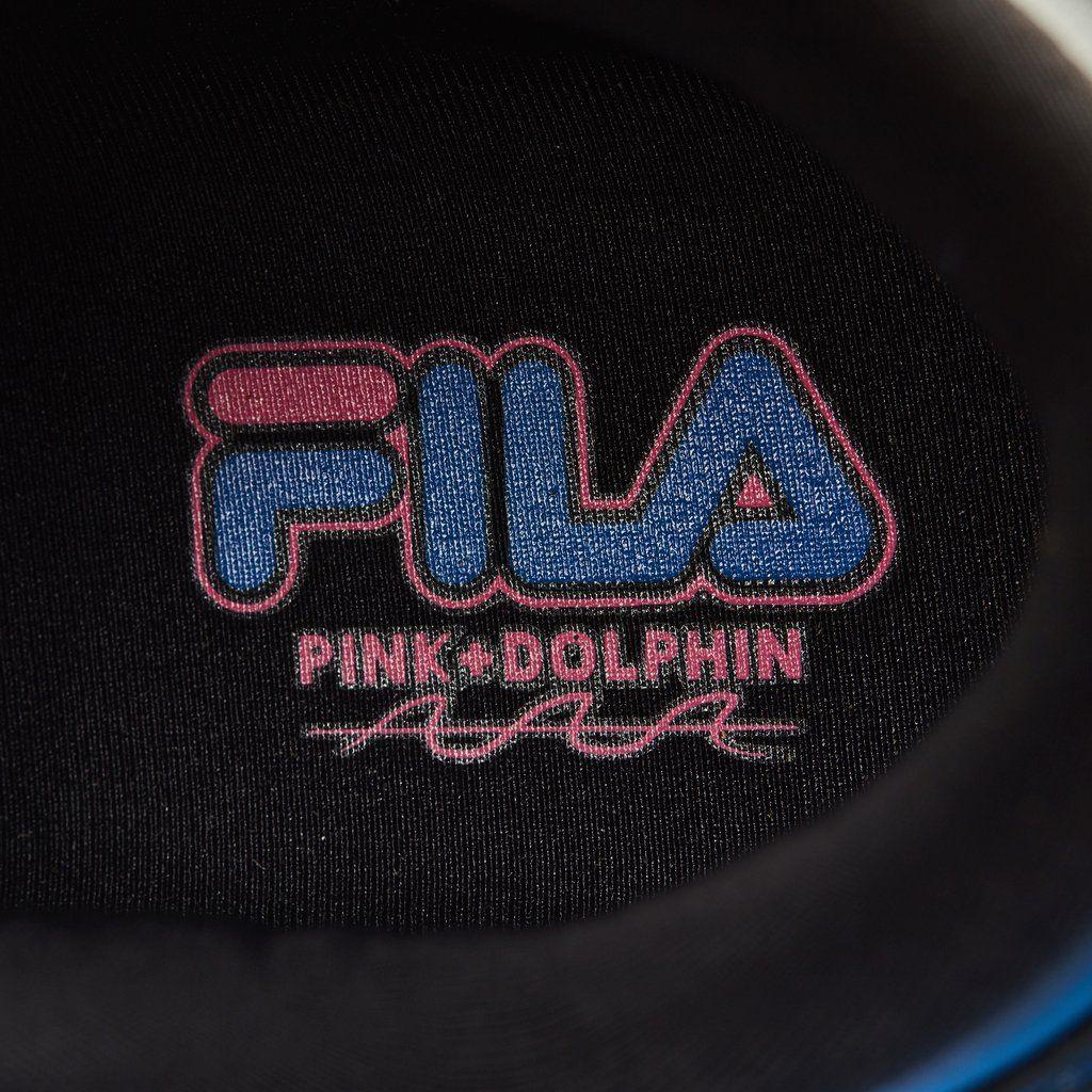 Pink Dolphin Ghost Logo - FILA® x Pink Dolphin T1 Mid Ghost in Black – Pink+Dolphin