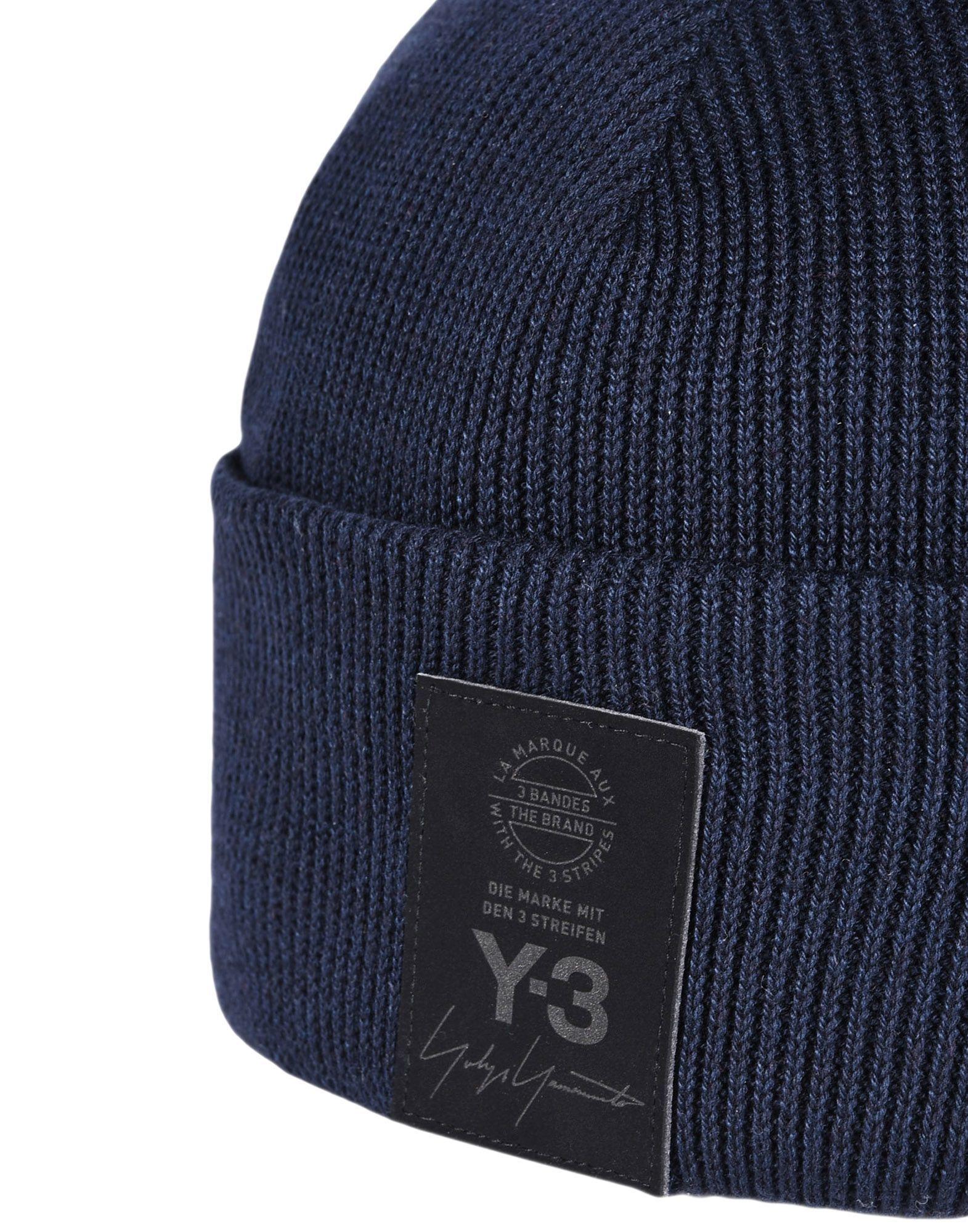 Beanie with Logo - Y 3 LOGO BEANIE Beanies | Adidas Y-3 Official Site