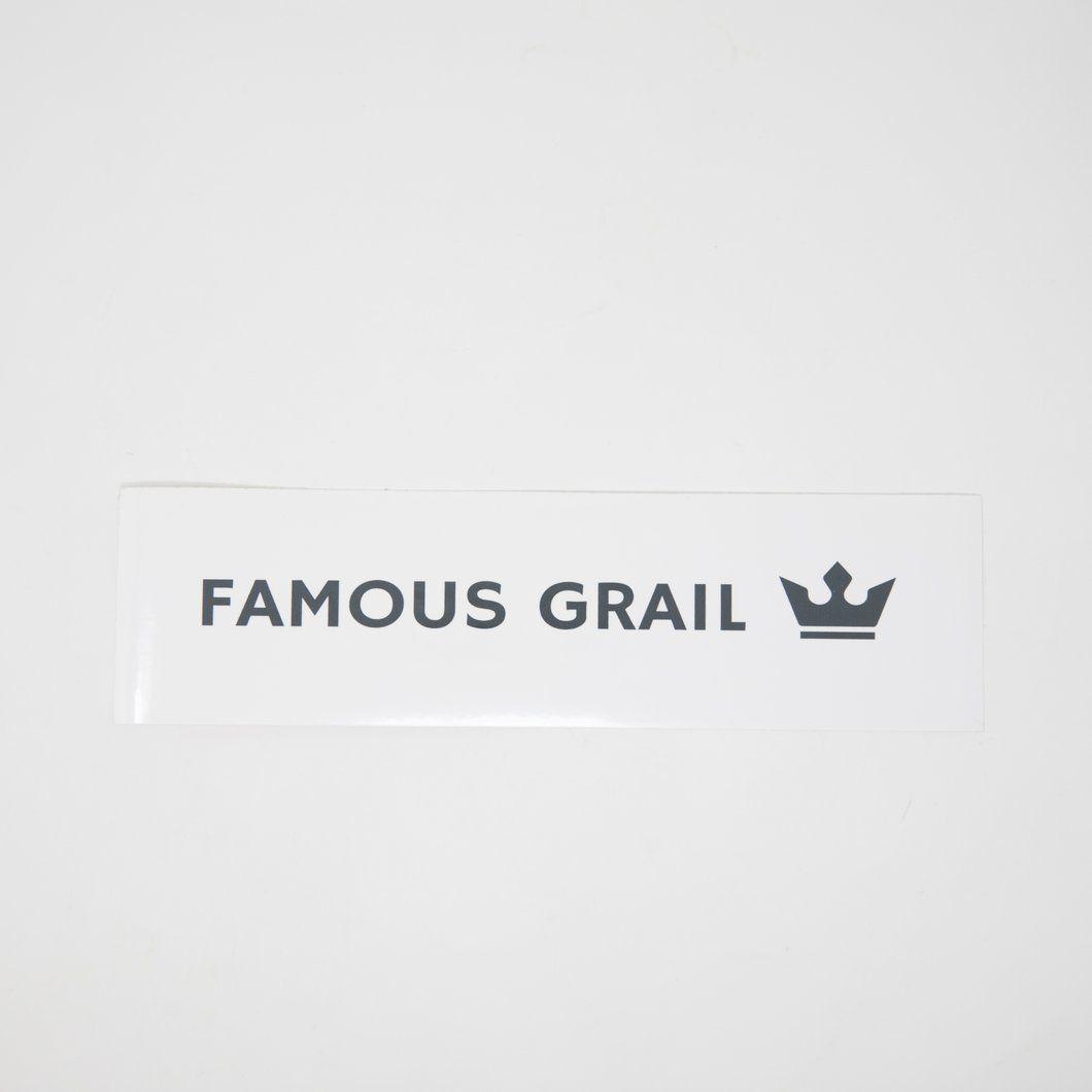 Famous White Box Logo - Famous Grail 