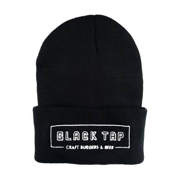 Beanie with Logo - Black Tap Logo Beanie