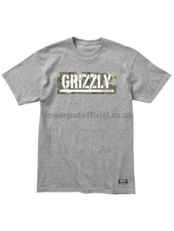 Famous White Box Logo - Mens T-Shirt Grizzly Sycamore Box Logo Famous
