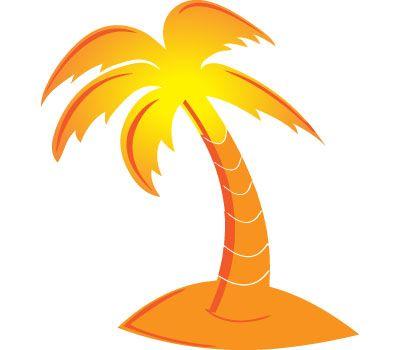 Orange Palm Tree Logo - Free Palm Tree Logo Image, Download Free Clip Art, Free Clip Art