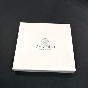 Famous White Box Logo - Famous Brand Skin Care Products Packaging Box Luxury Silver Logo