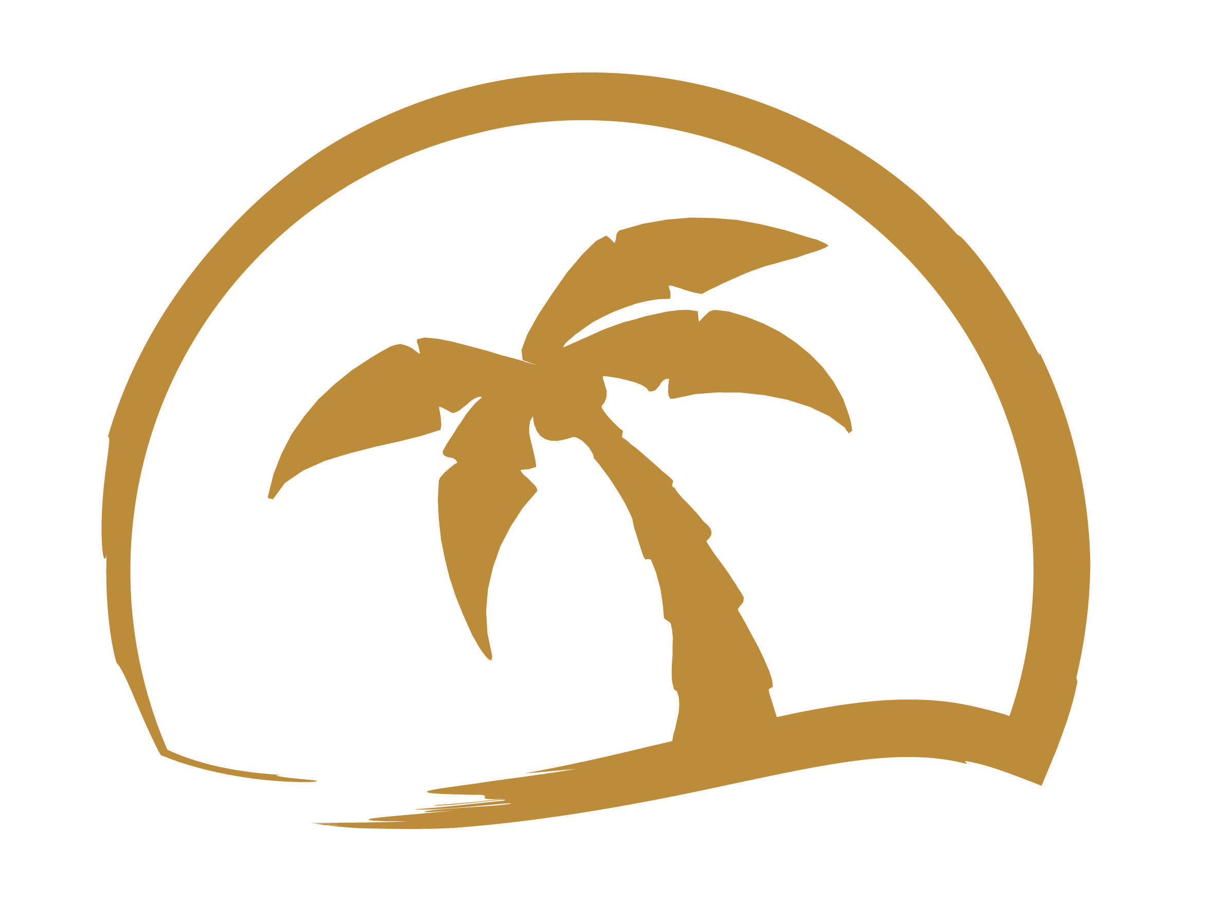 Orange Palm Tree Logo - Palm tree Logos