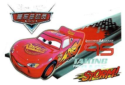 Lightning McQueen Rust-eze Logo - Amazon.com: Lightning McQueen Race Car Rusteze 95 Disney Cars 2 ...