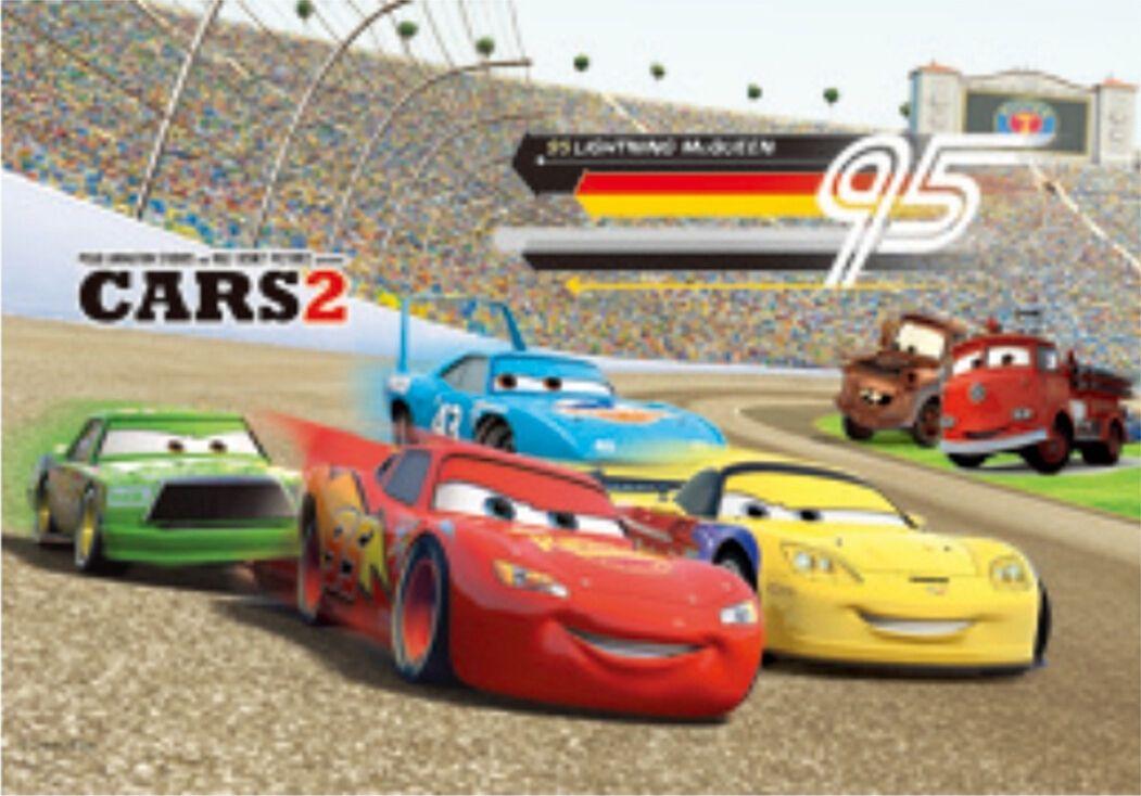Cars 2 Movie Logo - CARS 2 the Movie Lenticular Posters