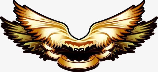 Cool Wings Logo - Golden Wings Cool Games, Wings Vector, Golden, Cool PNG and Vector ...