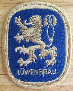 Lowenbrau Lion Logo - LOWENBRAU small Beer PATCH with LION, Miller Brewing, Milwaukee ...