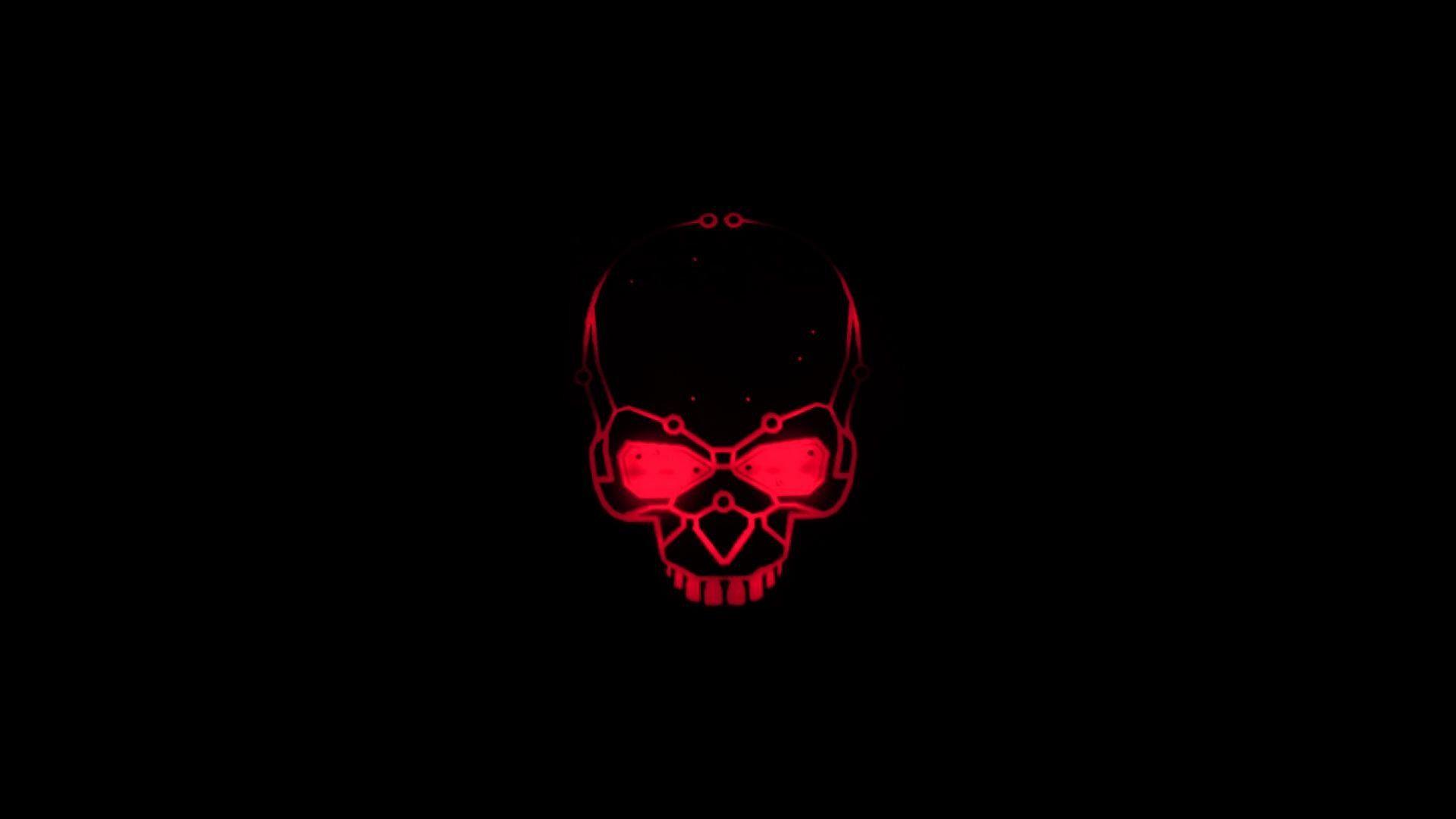 Red and Black Skull Logo - 67+ Red Skull Wallpapers on WallpaperPlay