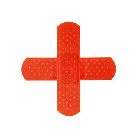 Red Cross Bandage Logo - CreativeShot | Products | 2 red bandages making red cross