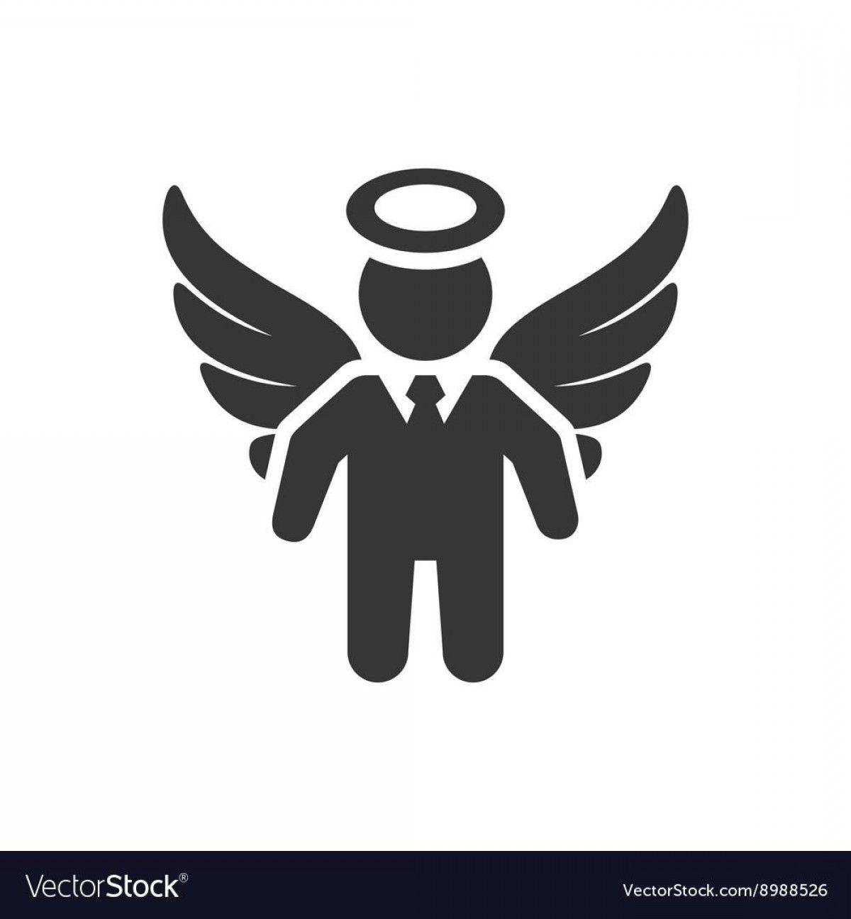 Cool Wings Logo - Cool Vector Art Angel | SHOPATCLOTH