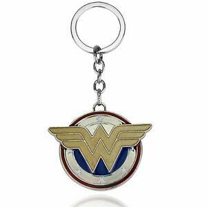 Cool Wings Logo - Superhero Wonder Woman W Wings Logo Keychain Movie Car Keyring