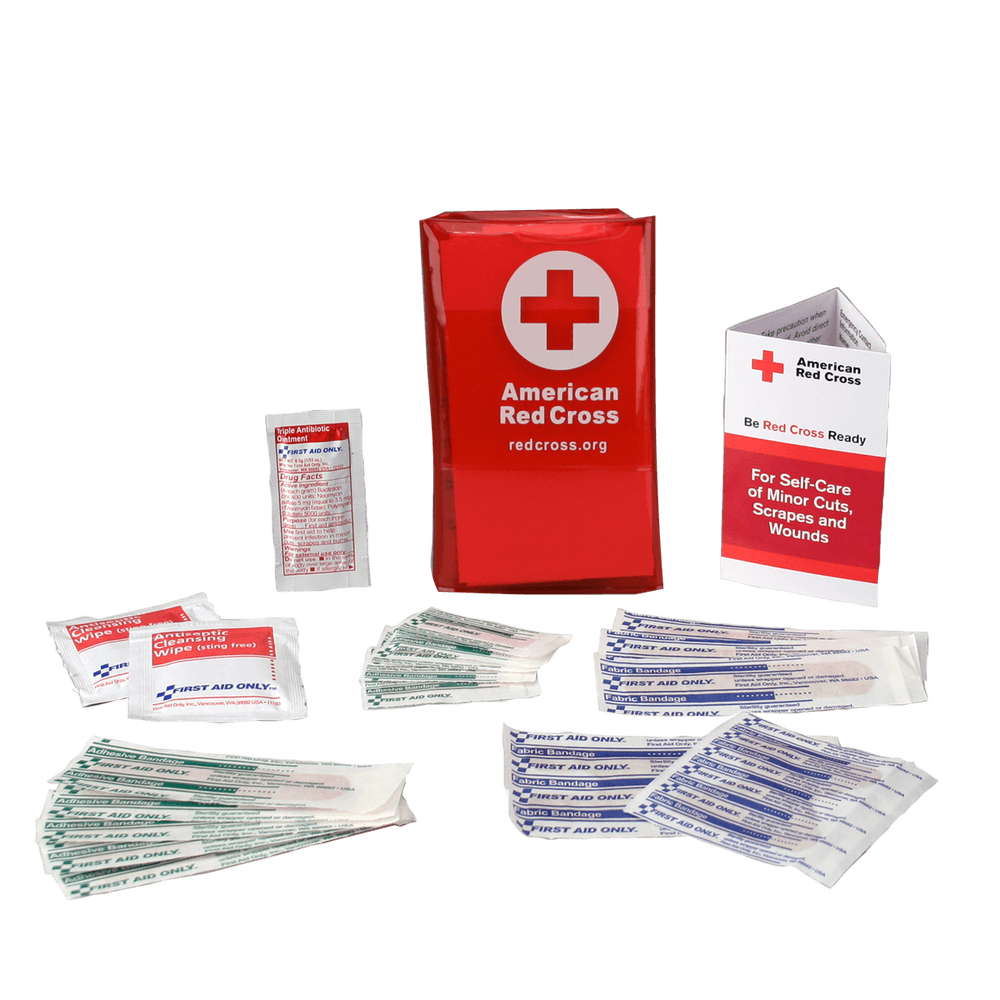 Red Cross Bandage Logo - American Red Cross Pocket First Aid | Red Cross Store