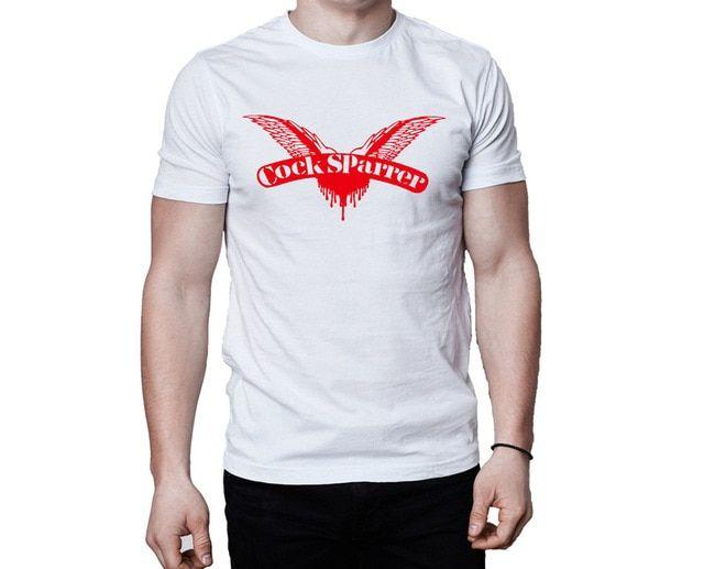 Cool Wings Logo - Cool T Shirt Online Design Cock Sparrer Classing Wings Logo Crew ...